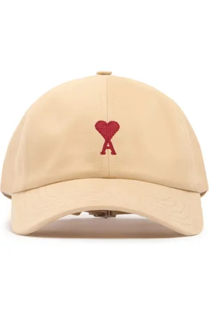 Ami Gorra De Gabardina De Algodón Con Bordado