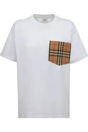 Burberry Camiseta De Algodón