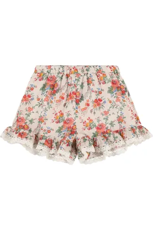 Louise Misha Shorts De Algodón Con Estampado