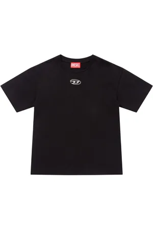 Diesel Camiseta De Jersey De Algodón Con Logo