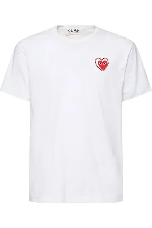 Comme des Garçons Camiseta De Algodón Con Tachuelas