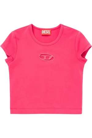 Diesel Camiseta De Algodón Con Logo