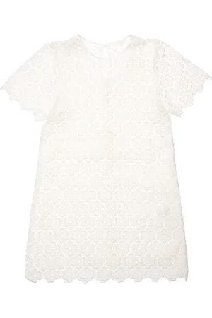 Chloé Vestido De Algodón Floral