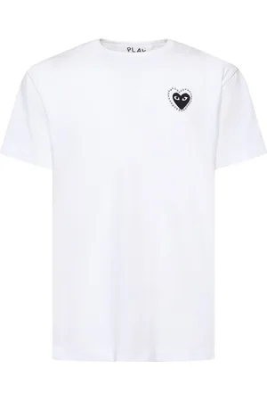 Comme des Garçons Camiseta De Algodón Con Tachuelas