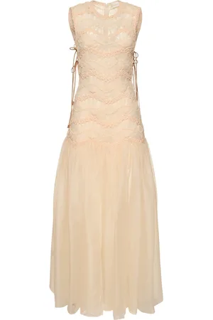 ZIMMERMANN Vestido Maxi De Seda Macramé