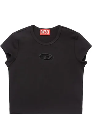 Diesel Camiseta De Algodón Con Logo