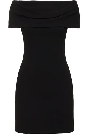 Solace Vestido Cortp De Crepé