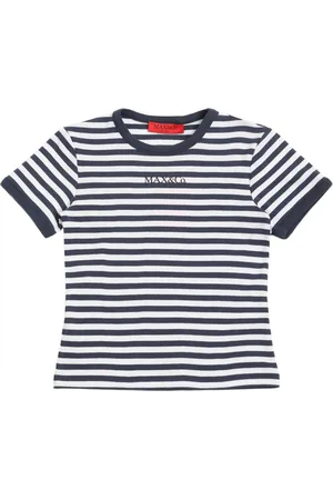Max&Co. Camiseta De Jersey De Algodón Bordada
