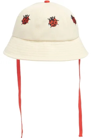 Mini Rodini Gorro De Algodón Bordado