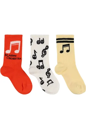 Mini Rodini Set De 3 Pares De Calcetines De Algodón