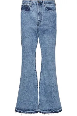 JUNYA WATANABE Jeans De Denim De Algodón