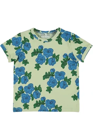 Mini Rodini Camiseta De Jersey De Algodón Estampada
