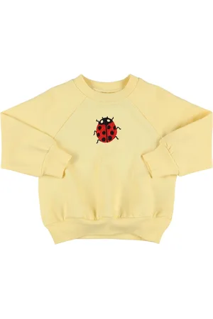 Mini Rodini Sudadera De Felpa De Algodón Bordada