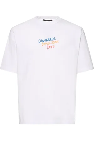 Dsquared2 Camiseta De Algodón Estampada