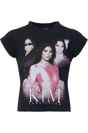 Balenciaga Camiseta Kim K De Algodón