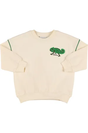 Mini Rodini Sudadera De Chenilla De Algodón Bordada