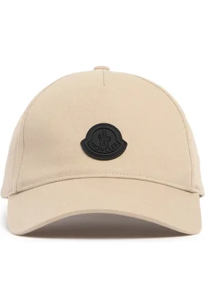 Moncler Gorra De Baseball De Algodón Con Logo