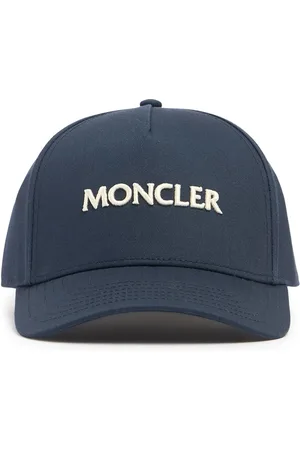 Moncler Gorra De Baseball De Algodón Con Logo Bordado