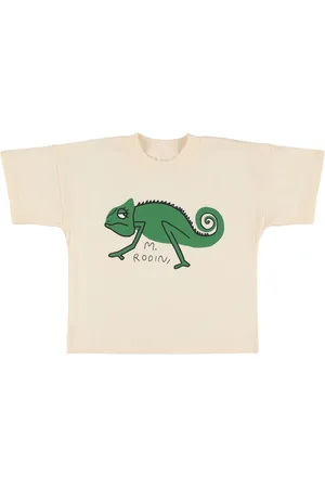Mini Rodini Camiseta De Jersey De Algodón Estampada