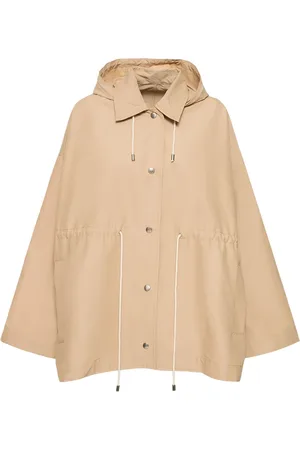 Totême Parka De Algodón Con Capucha