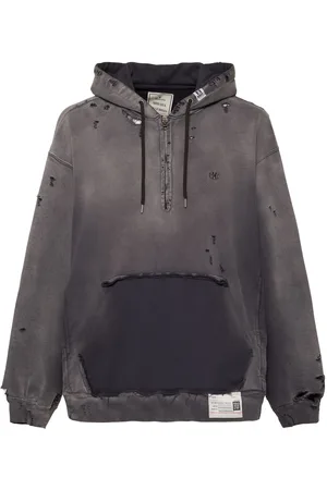 MIHARA YASUHIRO Sudadera De Algodón Con Capucha