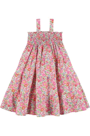 MC2 SAINT BARTH Vestido De Algodón Jersey Con Estampado