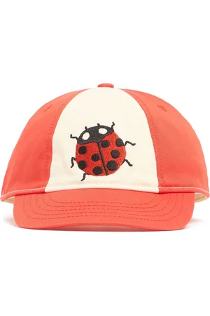 Mini Rodini Gorra De Baseball De Algodón Bordada
