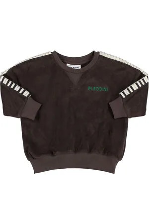 Mini Rodini Sudadera De Algodón Bordado