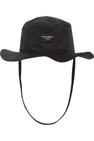 Dolce & Gabbana Gorro Pescador De Algodón Con Logo
