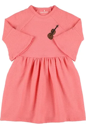 Mini Rodini Vestido De Jersey De Algodón