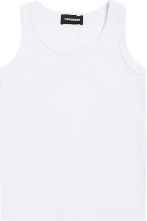 Dsquared2 Tank Top De Algodón Acanalado