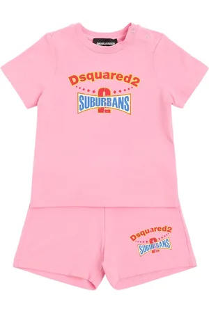 Dsquared2 Camiseta Y Shorts De Algodón