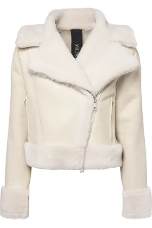 Blancha Chaqueta De Shearling