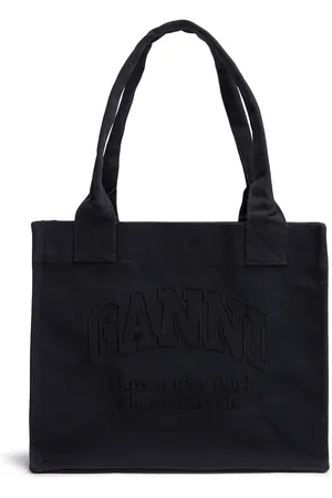 Ganni Bolso Grande Easy De Algodón Reciclado