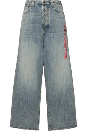 Balenciaga Jeans Baggy De De Algodón