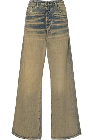 Diesel Jeans Anchos De Denim