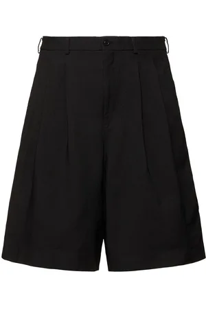 Comme des Garçons Shorts De Gabardina Teñida