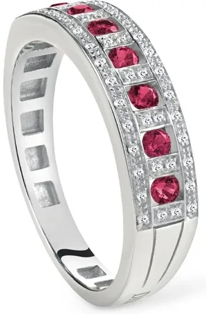 Damiani Anillo De Diamantes Y Rubís