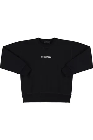 Dsquared2 Sudadera De Algodón Con Cuello Redondo