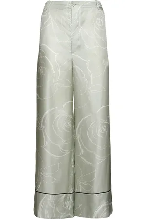 Marni Pantalones De Sarga De Seda