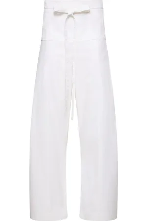 MATTEAU Pantalones Anchos De Algodón
