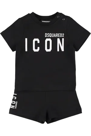 Dsquared2 Camiseta Y Shorts De Algodón