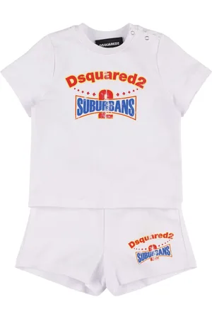 Dsquared2 Camiseta Y Shorts De Algodón