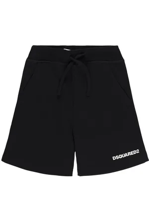 Dsquared2 Shorts Deportivos De Algodón Estampados