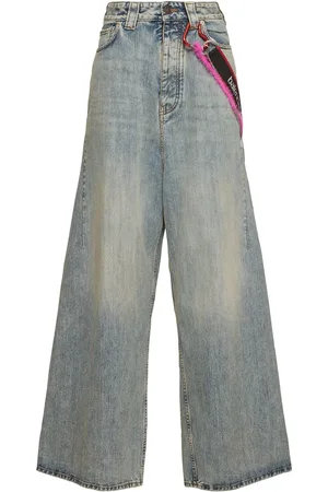 Balenciaga Jeans Baggy De Algodón