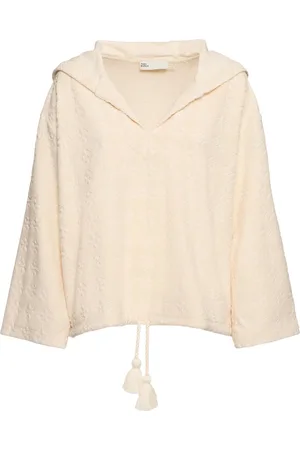 Tory Burch Sudadera De Rizo Jacquard Con Capucha