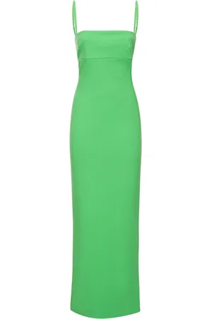 Solace Vestido Maxi De Punto De Crepé