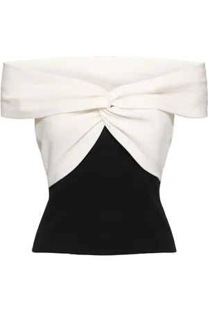 Roland Mouret Top De Cady Ligera Con Hombros Descubiertos