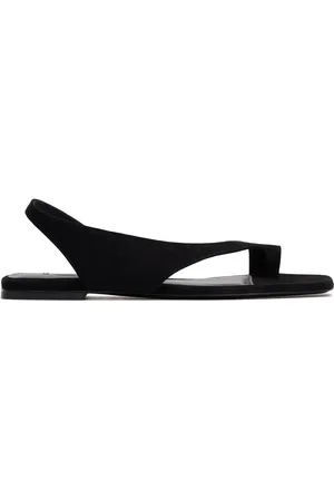 Totême Sandalias Planas De Ante 10mm