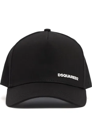 Dsquared2 Gorra De Lona De Algodón Con Logo